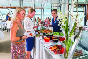 Buffet on Darwin Harbour Cruise